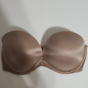 Victoria's Secret Tan Strapless Bra 38D